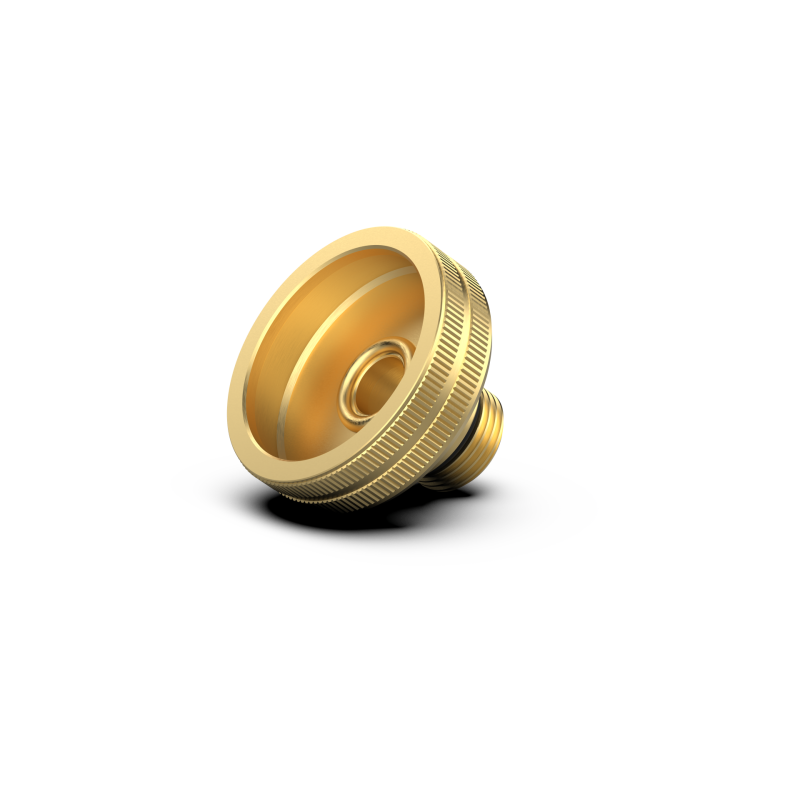 DISH connection Ø22 mm for W21.8 brass