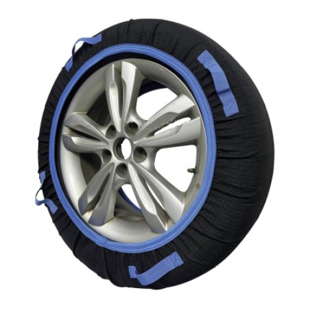 Calcetines de nieve OPTIMA Talla XL para CAMPER, FURGONETA O CAMPERVAN con raspador para parabrisas incluido