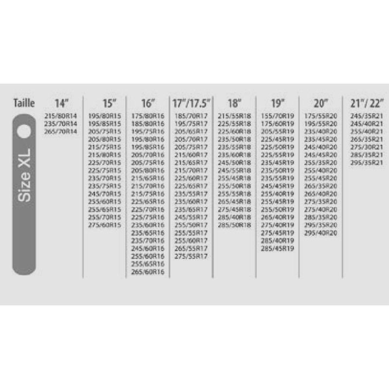 Chaussettes de neige OPTIMA taille XL pour...