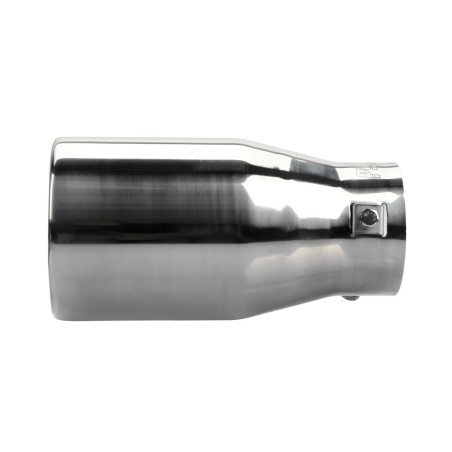 Poliertes Edelstahl-Auspuff Ø 48-73 mm