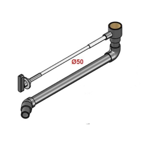 TRIGANO AUSPUFFVENTIL KOMPLETT KIT 1,5 ZOLL