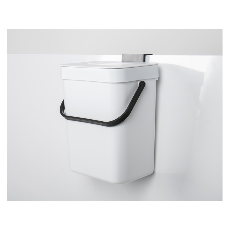 CAMP4 White Waste Bin 3 Liter – 15,6x12x20,5 cm...