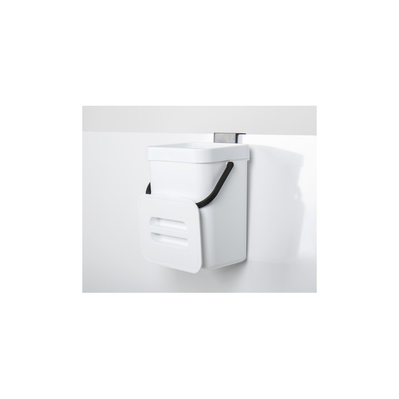 CAMP4 White Waste Bin 3 litres - 15.6x12x20.5...
