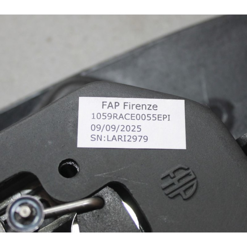 Partie int électrique noire FAP M1 PROTEK...