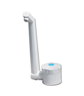 Robinet ABS LILIE avec micro-interrupteur blanc, connexions PG, trou de 20 mm