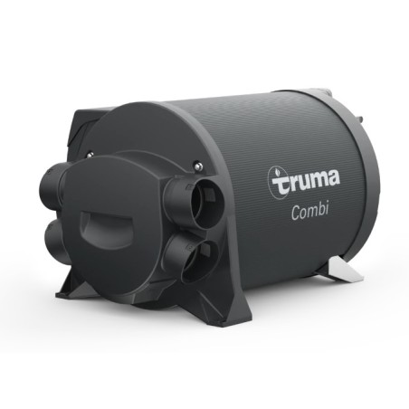 STUFA COMBI D 6E (Nuova generazione) – potente riscaldamento e acqua calda con resistenza elettrica 220 V (2 x 900 W) - 33516-20