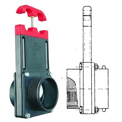 ZADI - Complete valve 3 inches female flange