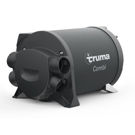 STUFA COMBI 4E 4000W - 12V Gas con comando iNET-X e resistenza elettrica 220 V (2 x 900 W) - 33714-20