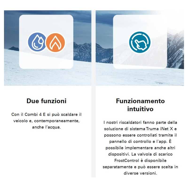 COMBI STOVE 4E 4000W - 12V Gas mit...