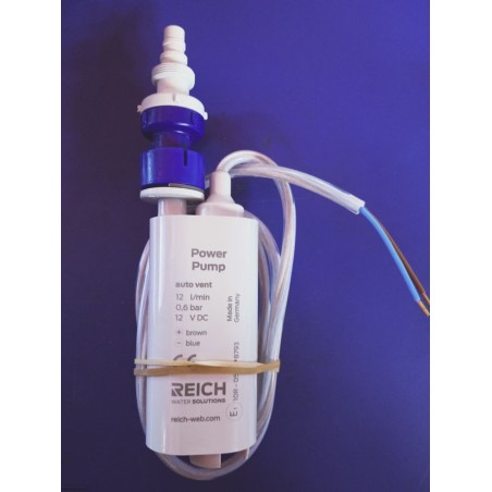 REICH POMPA IMMERSIONE 12V. VALVOLA NON RITORNO 12L