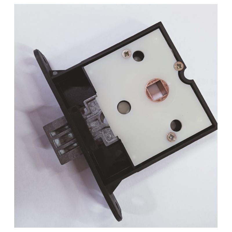 Mecanismo de bloqueo FAWO cuadrado negro 8x8 mm