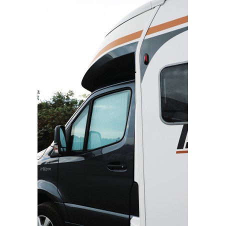 PAAR Seitenjalousien vom 2019 REMIS IV Cab – Mercedes Benz Sprinter grau ohne Zugangsgriff