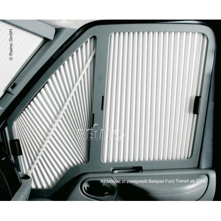 PAR de persianas laterales FORD TRANSIT V362 - REMIS IV - desde 2018 - gris