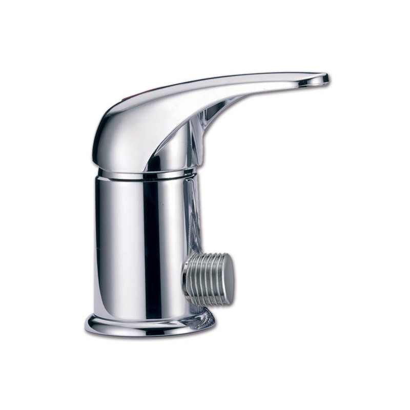 Brass single lever mixer with 3/8 '' connection