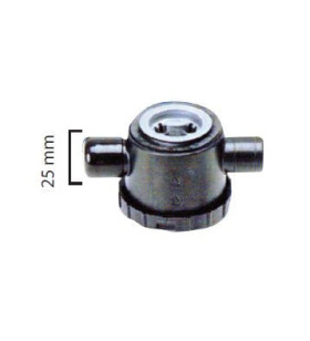 SIPHON 39 MM PG25 MM AVEC RACCORD FILTRE SUPPLÉMENTAIRE...