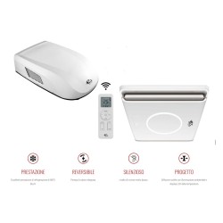 Climatiseur EZA CONNECT 2600W WHITE avec pompe à chaleur...