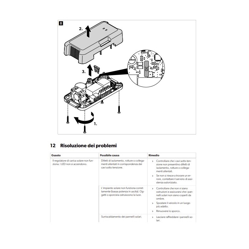 SC480 DOMETIC SUN CONTROL 12V-480W MPPT CON...