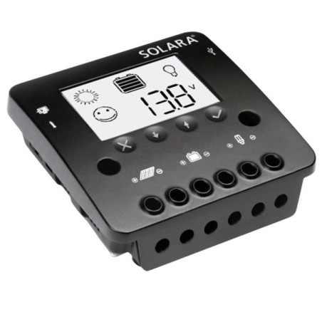 SOLARA LCD SR180 Monitor solare per regolatore PWM