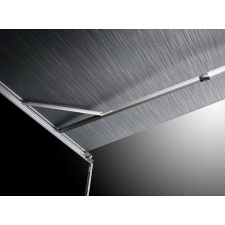 Auvent mural blanc Thule Omnistor 5200 4,00 mètres avec tissu bleu saphir – 301054