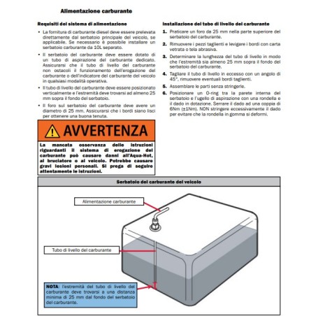 SISTEMA COMBINADO DE CALEFACCIÓN AQUA-HOT GEN1 D4 E – DIÉSEL DE 4 KW + 220 V+ ACCESORIOS