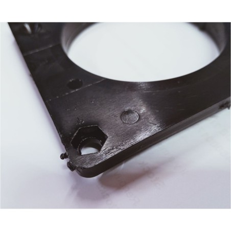 DPF - bride plate de 3''