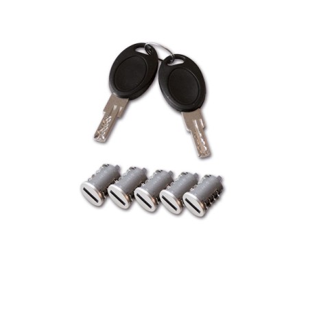 Kit 5 cilindri 2 chiavi HSC FAP