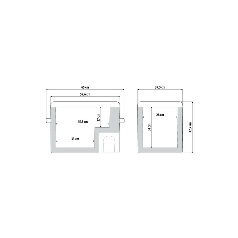 LAMPA FC-40 Compressor Fridge/Freezer, 40...