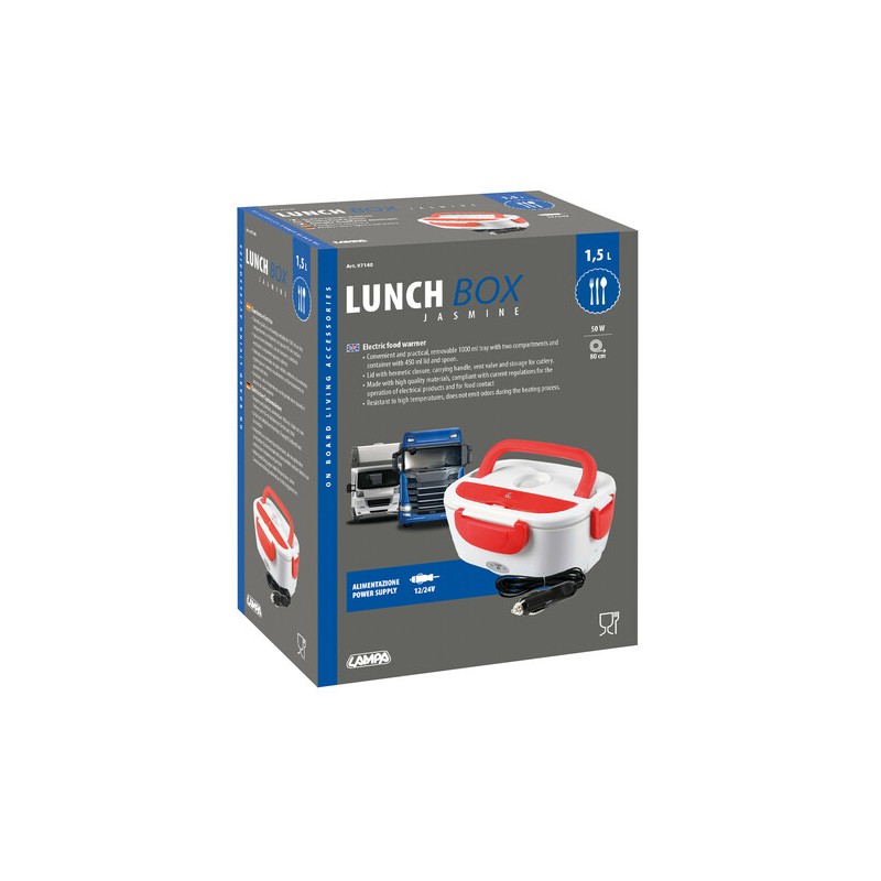 LAMPA Lunch-Box, electric food warmer - 1.5 L -...