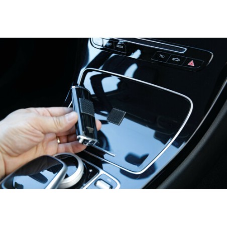 Pegatinas autoacoplantes LAMPA Duotec, conjunto de 4 - 25x25 mm