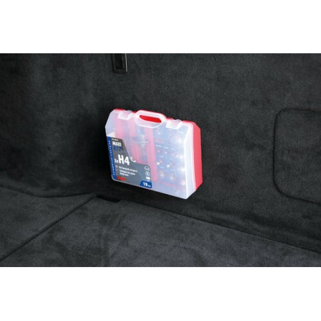 Clips auto-accoupleurs LAMPA Duotec, trou central, ensemble de 2 - 30x30 mm