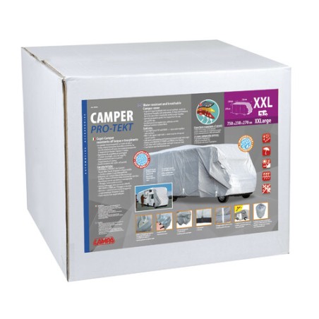 LAMPA STORAGE COVER XXL cm 270x238x750 CAMPER WATER RESISTANT AND BREATHABLE