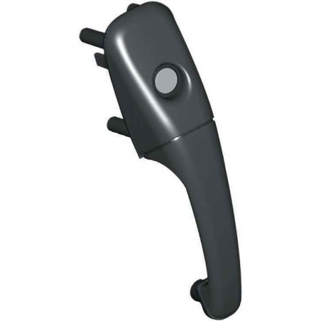 ZADI G18A125 KIT SERRATURA DX ROULOTTE SENZA ROTORE NERO