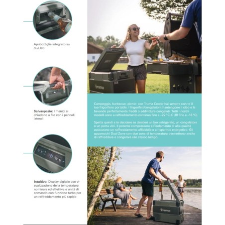 Truma Cooler C44 Compressor Cooler - Single Zone 43 litres - DC 12/24 V, AC 100-240 V