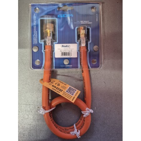 Tubo flessibile gomma AP 75cm attacco ITALIA - dopo 2020