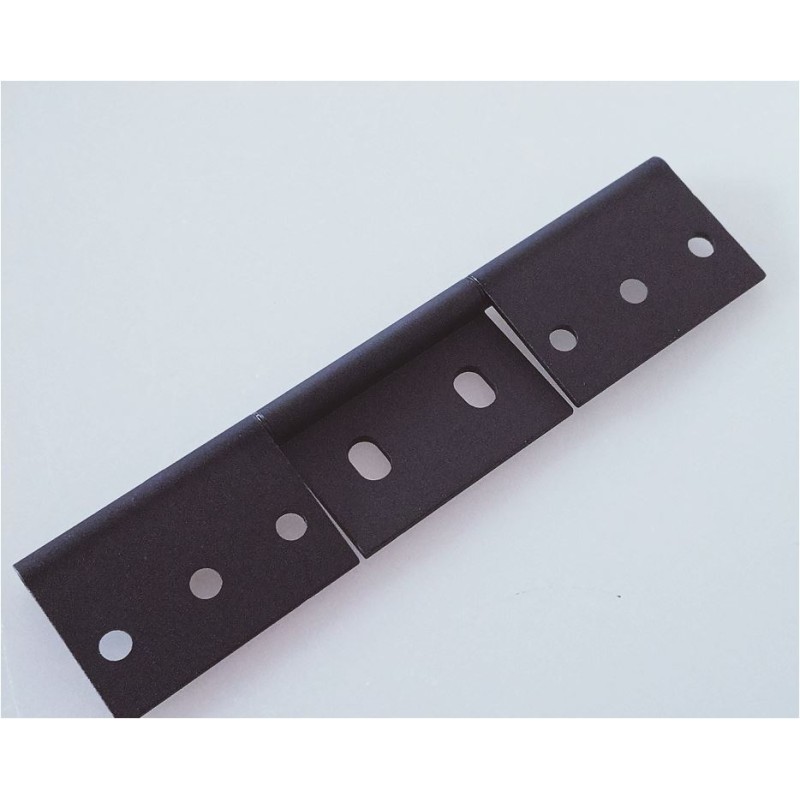 TRIGANO Cerniera a 3 ali 45/45/45 NERO AC CK00015