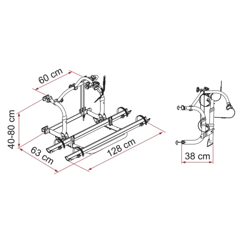 Carry-Bike PRO C BLACK Restyling 2023 with...