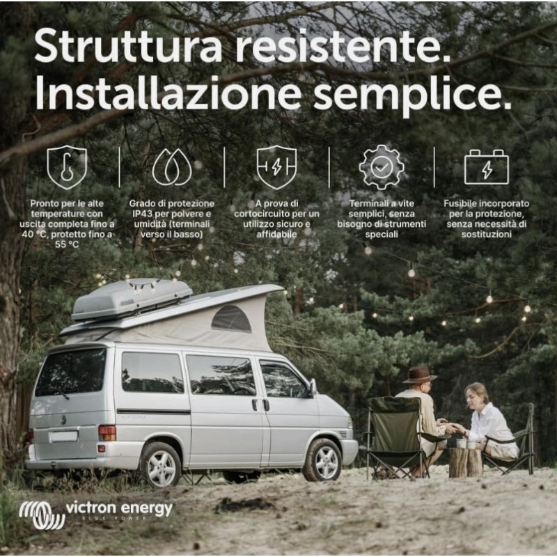 Victron Orion-Tr 24V - 12V 30A Convertitore di...