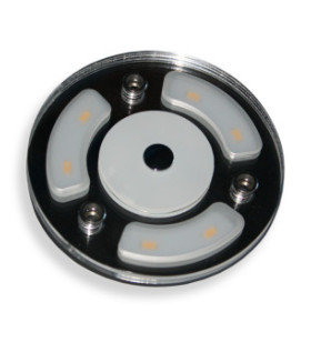 Deckenleuchte Ø 100 LED - 3,2 W - 4000 K - mit Nachtlicht...