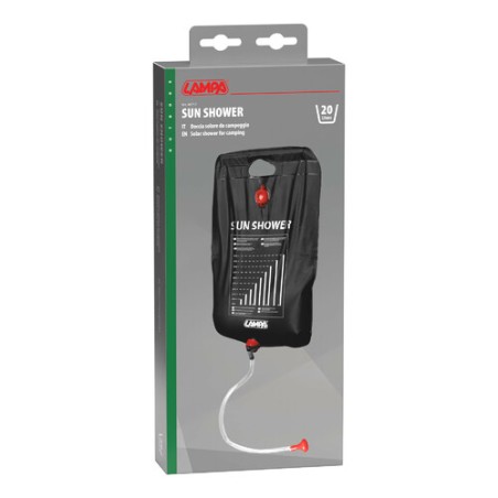 LAMPA Doccia solare da campeggio da 20 litri