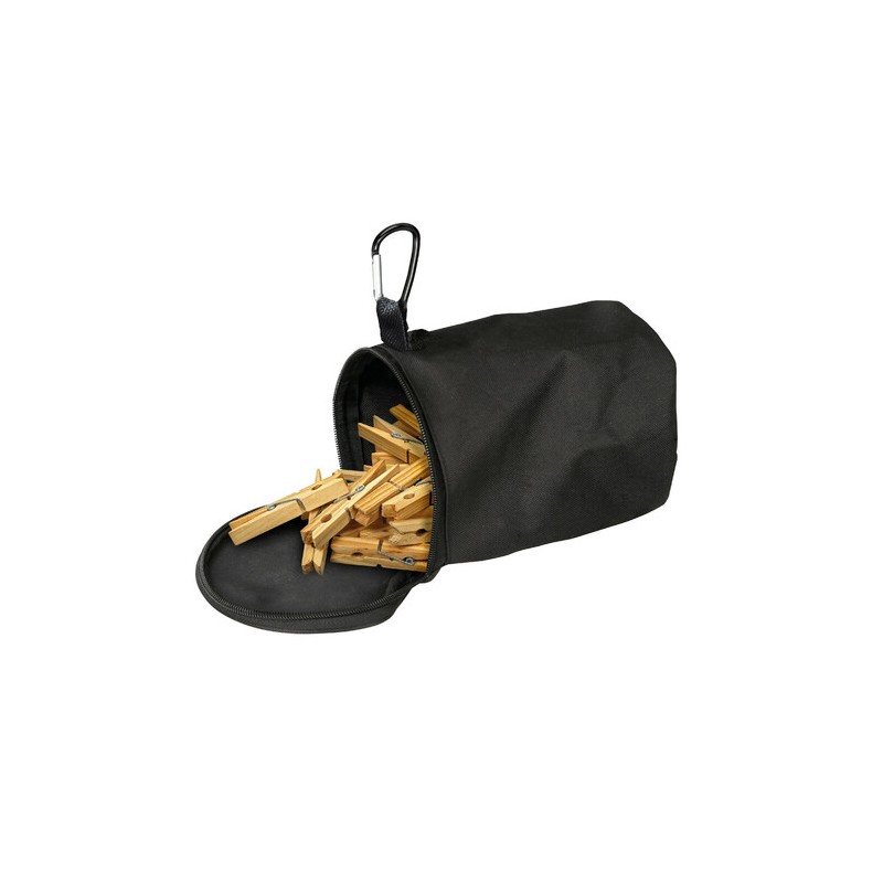 Porte-pince à linge LAMPA avec mousqueton - 3 L