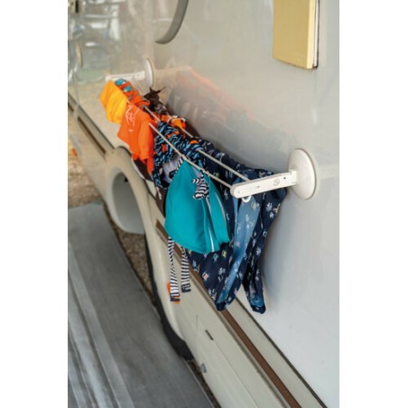 LAMPA Drying rack with suction cups - 90x3 cm