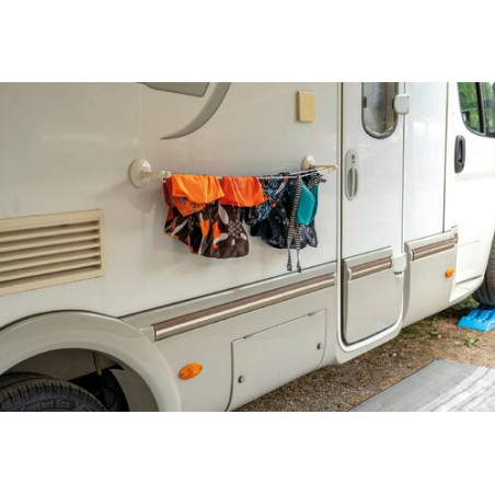 LAMPA Drying rack with suction cups - 90x3 cm