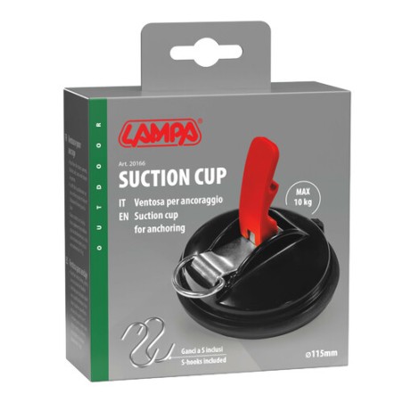 LAMPA Suction cup for anchoring - Ø 115 mm - 10 kg