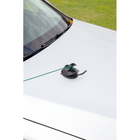 LAMPA Ventosa con uncino per ancoraggio - Ø 100 mm - 10 kg