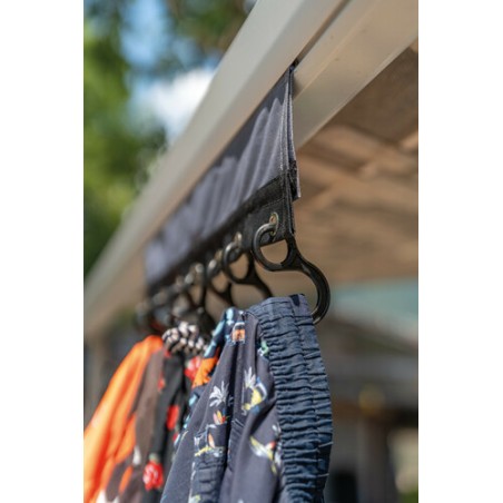 LAMPA Universal coat rack with 8 hooks