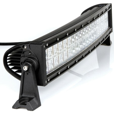 PILOT Barra a 60 Led con struttura curva in alluminio, 12/24V - 80 cm