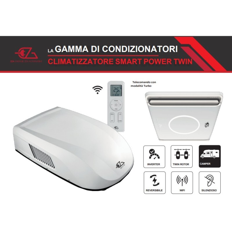 Air conditioner EZA 3600W WHITE Smart POWER...