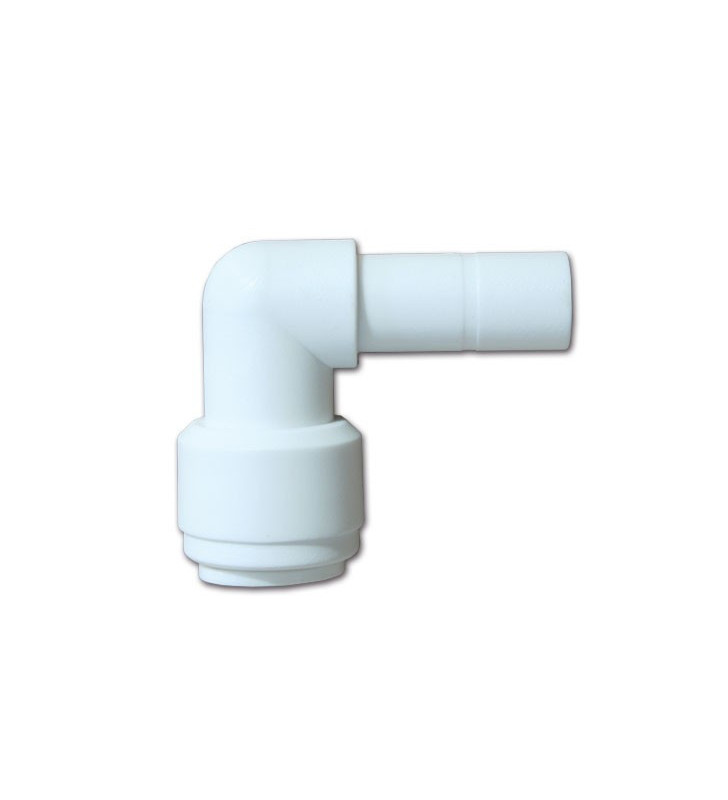 Acoplamiento rápido 90 ° vástago liso Ø12 mm