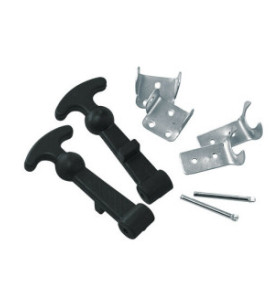 Kit Coppia ganci cofano in gomma