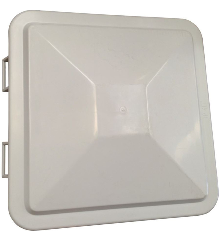 Cupola bianca di ricambio per oblò 40x40 TF40